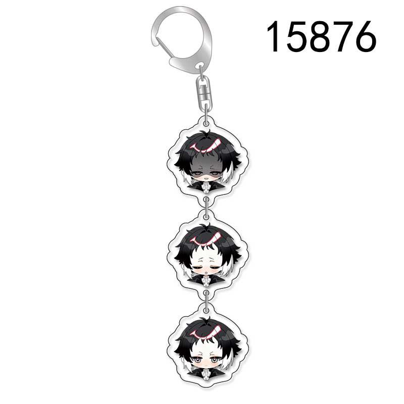 Bungo Stray Dogs Nakajima Atsushi Acrylic Keychain & Backpack Pendant Set Single Acrylic 3cm