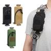 Tactical Molle Bag Backpack Shoulder Strap Accessory Pouch, Multifunctional EDC Tool Pockets Small Compact Pouchs