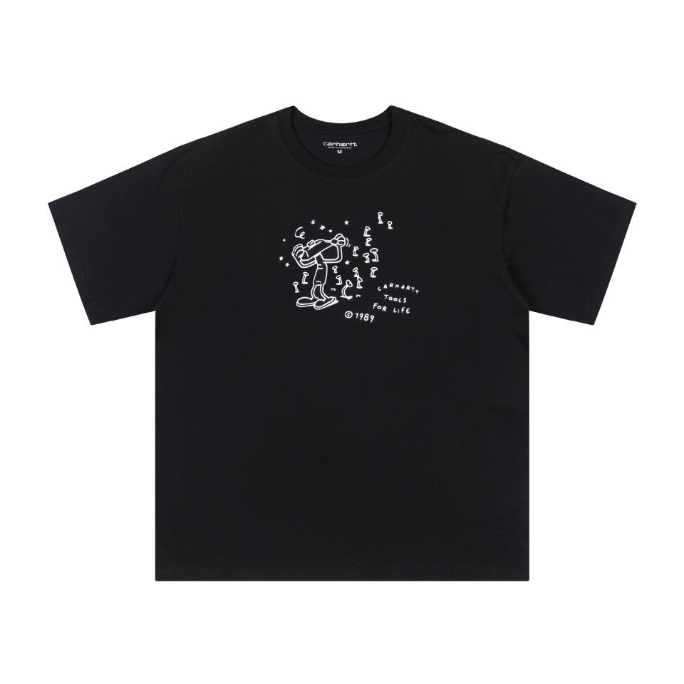 

Carhartt 2025 Summer New Men s and Women s Cotton Loose Round Neck New Musician Print T-shirt XL