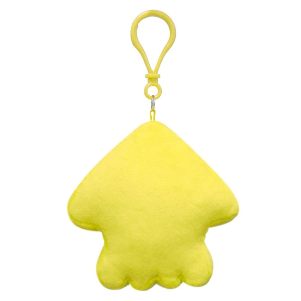 Sanei Boeki Splatoon 3 Plush Mascot - Squid (Yellow) (Mascot) W10.5×D4×H10cm