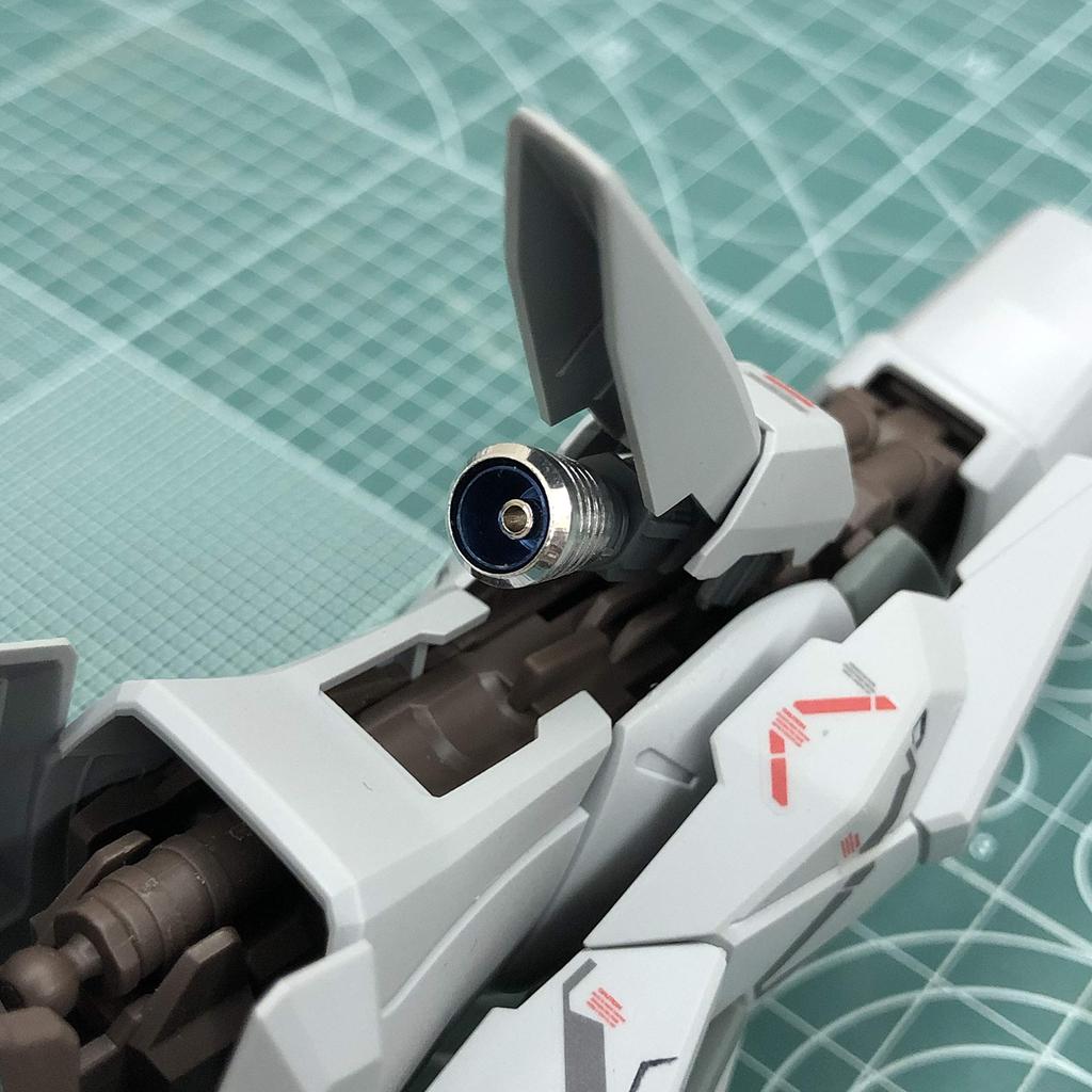 MG Mobile Suit Gundam NT Sinanju Stein Metal Vernier Set 1/100 (Narrative Ver.) (Silver + Blue)