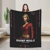 Silent Hill Game Blanket Super Warm Aesthetic Plush Throw Blanket For Outdoor Picnic Flannel Bedspread Bed Cover