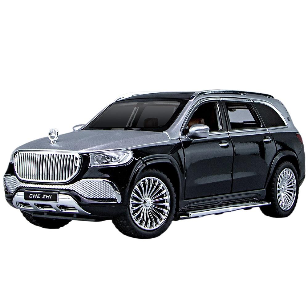 1/24 Scale BENZ GLS600 Car Simulation Alloy Car Model Suitable for Boys Birthday Gift Metal Die-cast Off-road Vehicle Children's Toys