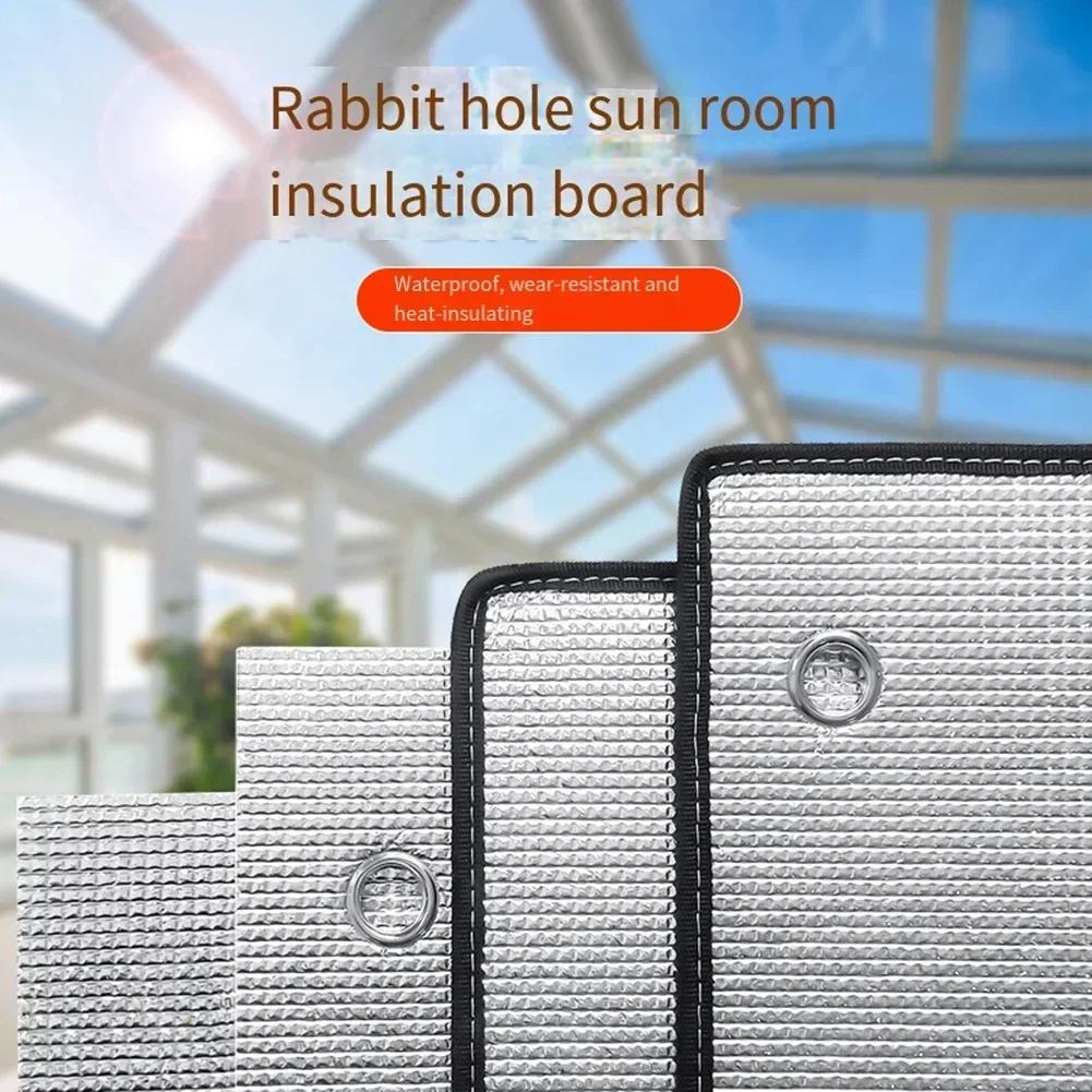 Window Sun Shade Film Home Sunshade Protector Pad Aluminum Foil Insulation Film Sunshine Room Anti-UV Sun Protection Film