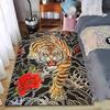 Tiger Rug, Traditional Design, Mysterious Atmosphere Suitable for Use As an Anti-slip Game Mat for Living Room and Bedroom Sofas