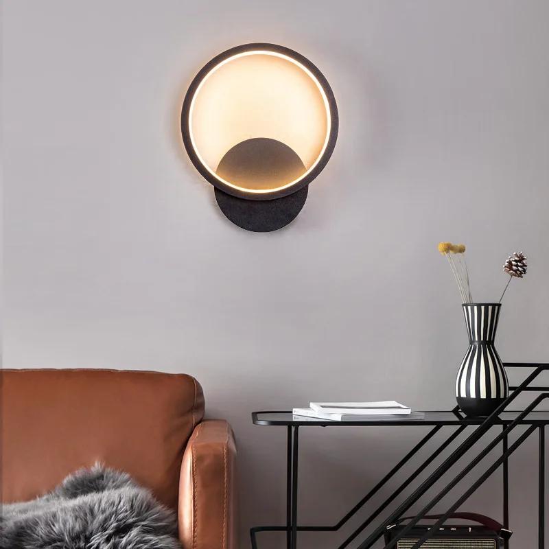 Modern LED Wall Lamp Nordic Wall Light Home Decor Fixture Minimalist Wall Sconce Led Illumination For Balcony Entrance Bedroom