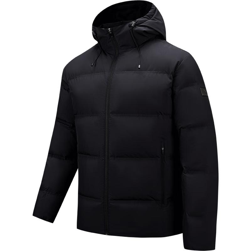 Anta Men s Six-Degree Core Seamless Hooded Down Jacket M