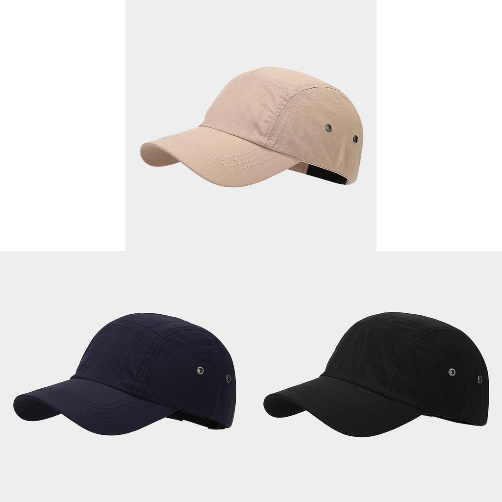 Einfarbige Baseballkappe Mit Sonnenschutz Und Atmungsaktivem Mesh Für Outdoor-Sportarten Sommerbekleidung