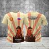 Men's 3D Printed T-Shirt Short Sleeve O-Neck Pullover Casual Top