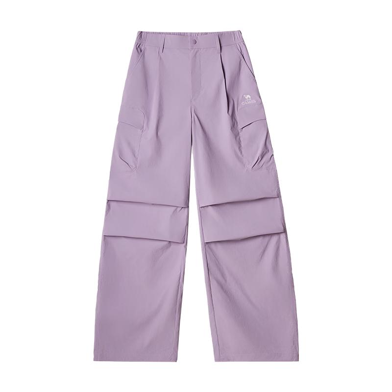 Camel Women's Cloud Wide-Leg Quick-Dry Sunscreen Cargo Pants