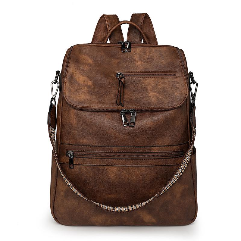 Chic British Style Retro Backpack: Spring 2025 Trend for College Students
