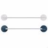 Pivoting Towel Bar No Tools Required Installation Rotatinging Easy To Install Bathroom