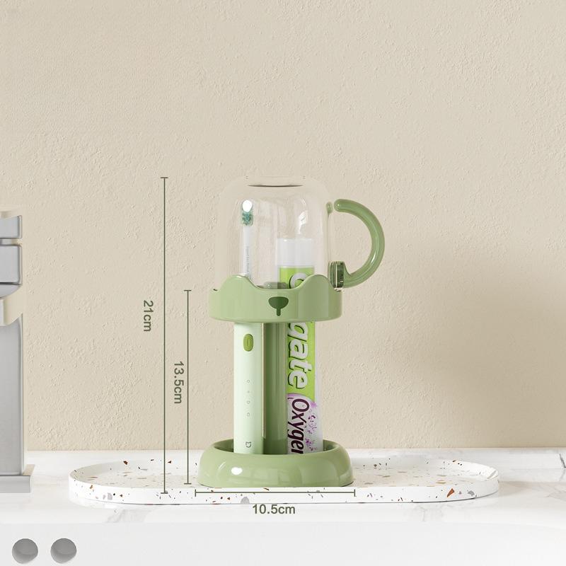 Creative Adjustable Toothbrush Cup Holder, Household Simple Washing Cup Set, Student Dormitory Supplies Mouthwash Cup