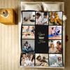 Po Collage Blanket, Soft Flannel Blanket,   Blanket, Wedding Christmas, Birthday, And Anniversary Gifts
