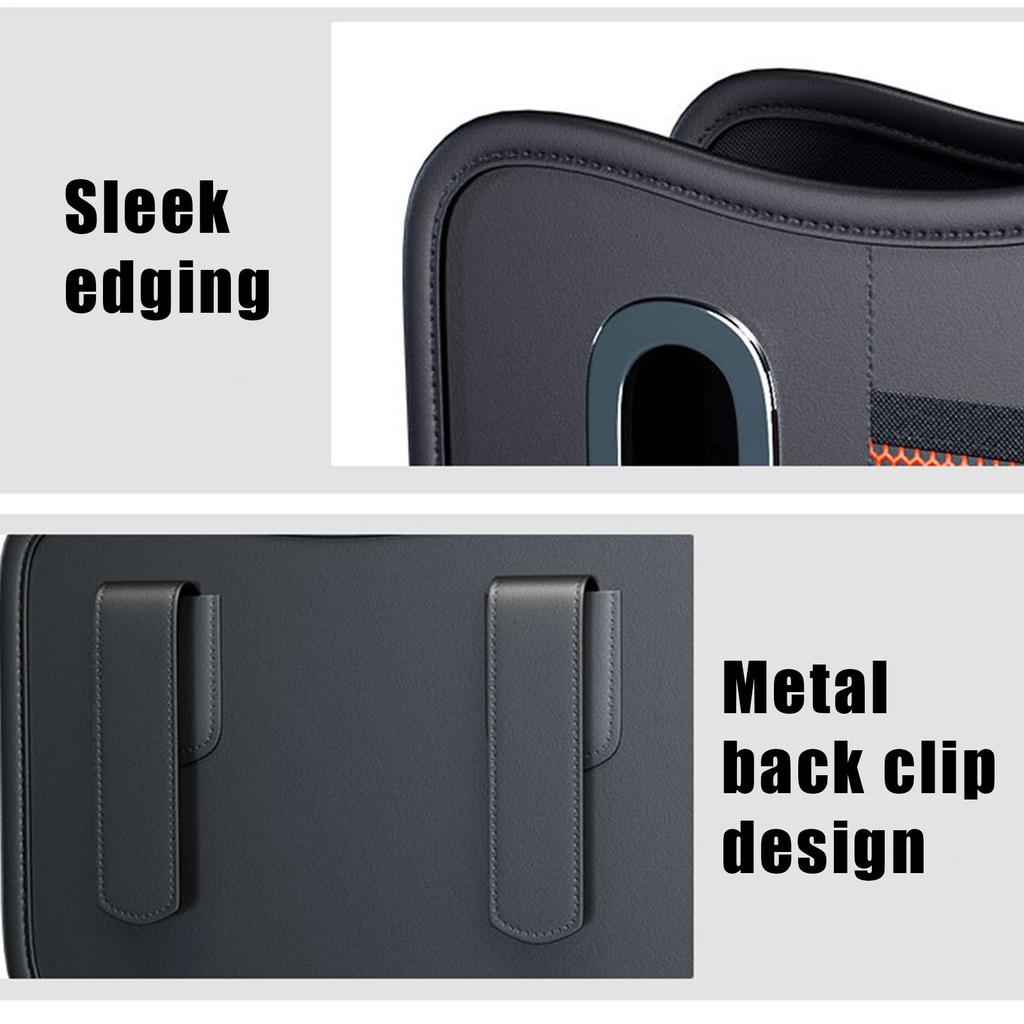 Car Door Organizer Side Door Pocket Storage Boxes Space Saving Leather Automotive Interior Organization Box for Sedan Truck RV