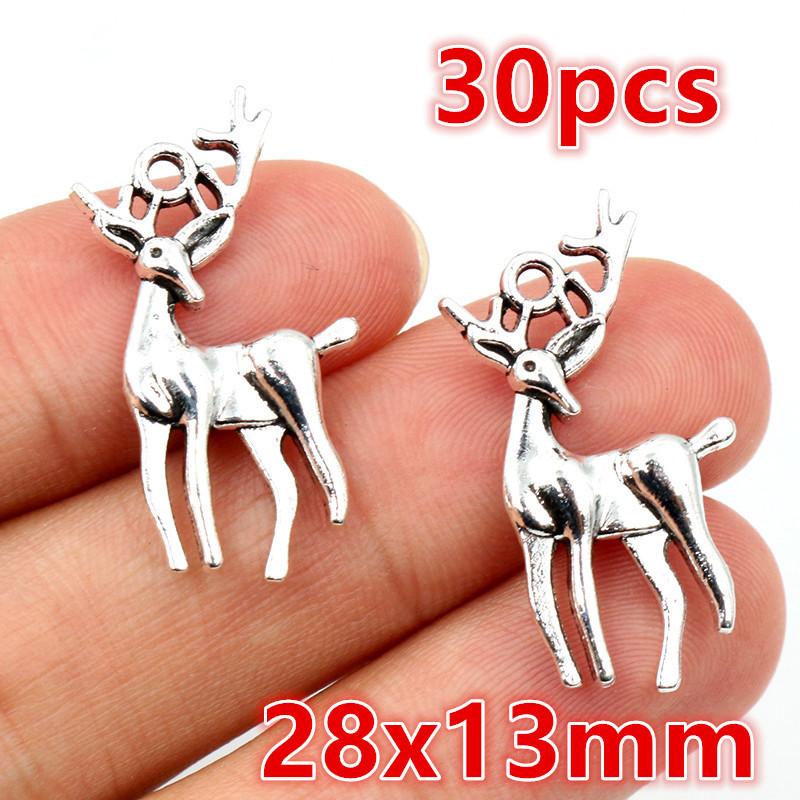 4-30pcs Animal Tree Flower Butterfly Alloy Metal Charms Pendant DIY Jewelry Making Accessories Findings for Earrings Necklace