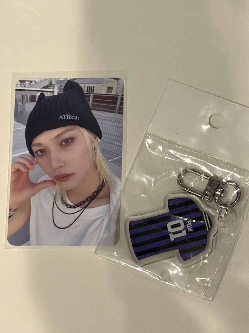 

[USED] KARMA POPUP purchase bonus trading card + STAYdium lottery keychain