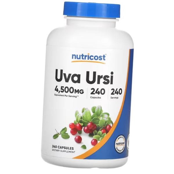 

Bearberry Extract, Uva Ursi 4500, Nutricost 240caps (71647015) 240caps