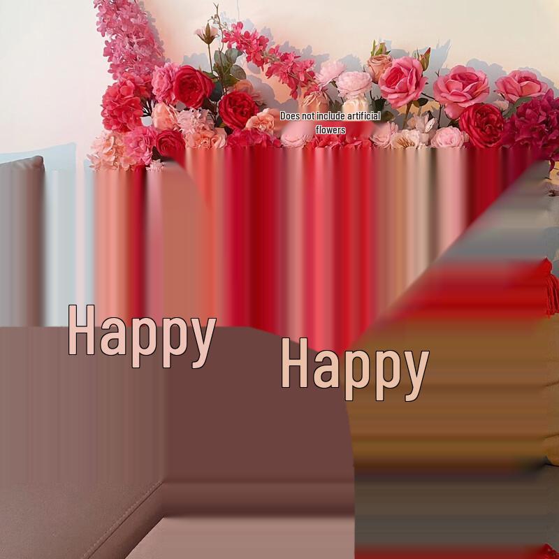 Wedding Embroidered Tassel Pillow Set