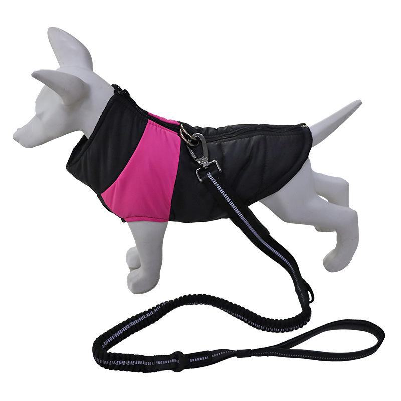 Dog Winter Ski Suit: Warm Down Cotton Jacket for Pets