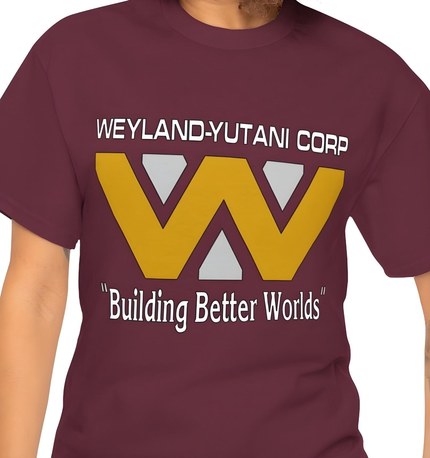 Weyland Yutani Corporation T-Shirt Mens Womens Tees Top - Alien Xenomorph Sci-Fi Aliens 3XL
