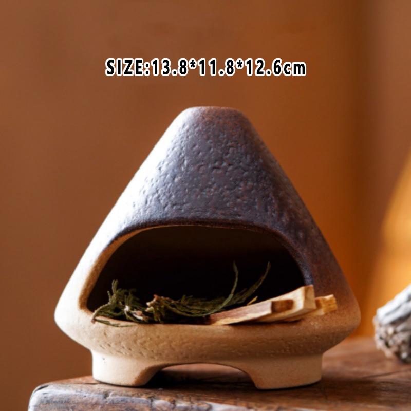 1pc Saint Sandalwood Sticks Holder Ceramic Incense Burner Living Room Gift Yoga Incense Sage Burner Home Decor