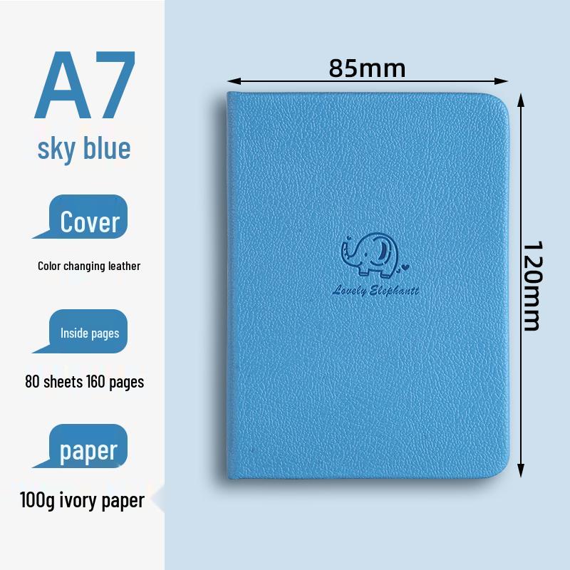 A7 Mini Pocket Notebook - Portable and Handy for Students