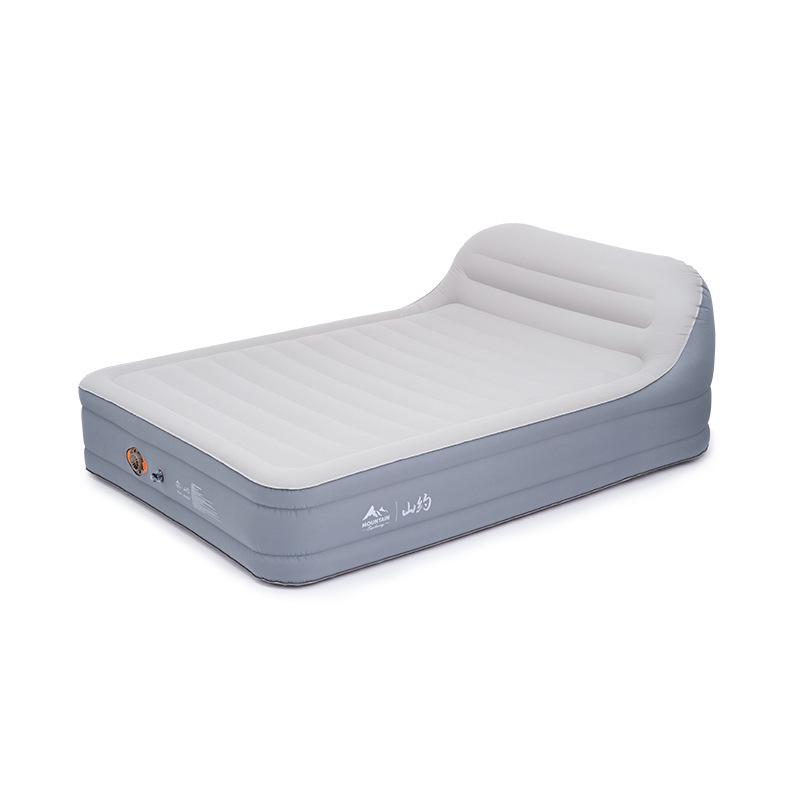 Double-Layer Inflatable Backrest Mattress for Two with Thickened Design