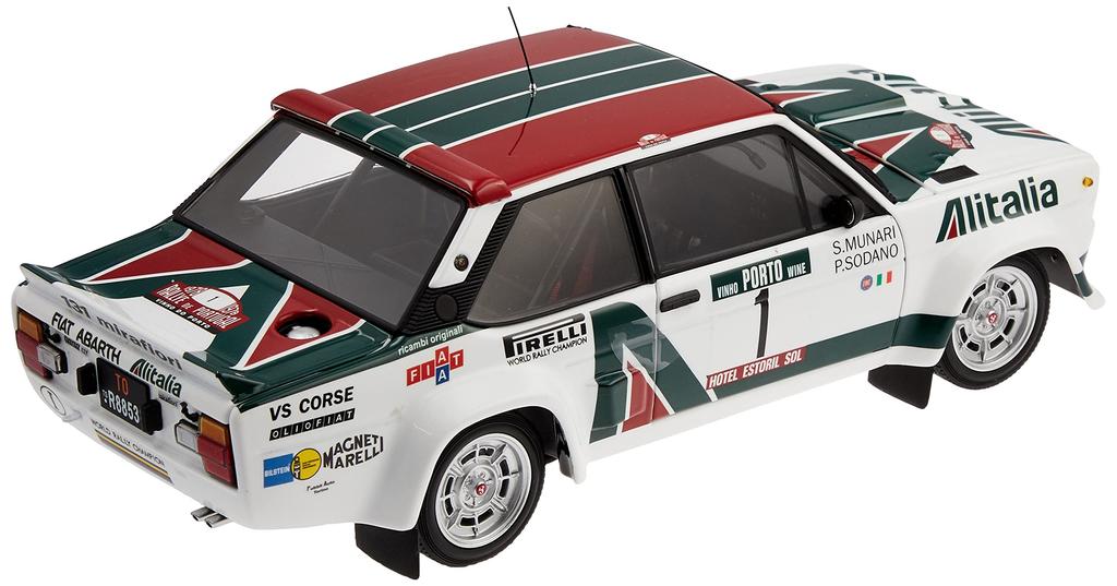 Kyosho Original Scale Fiat 131 Abarth Rally 1978 Portugal Finished Product 1/18 #1