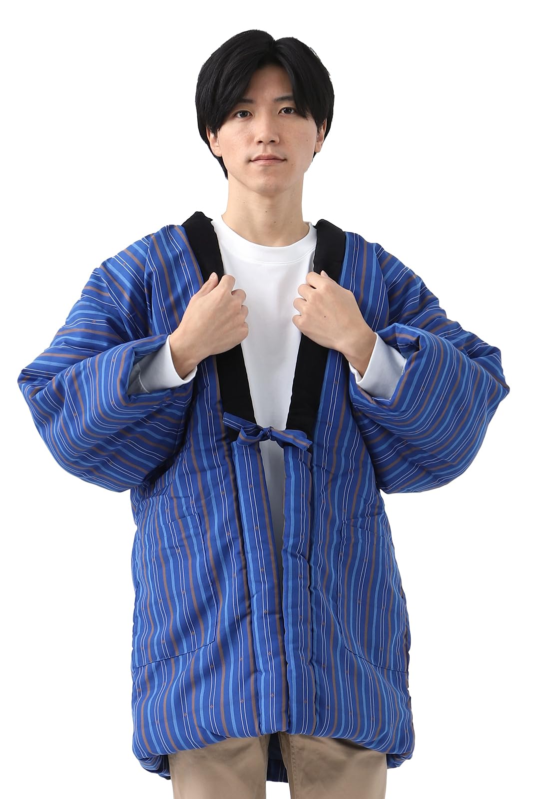 

Hanten Short Tent Warm Kurume Large Hanten Assorted Cotton Bag for Men [Tayutaf] Men s