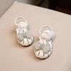 Baby Toddler Princess Shoes With Magic Tape For Summer Playtime