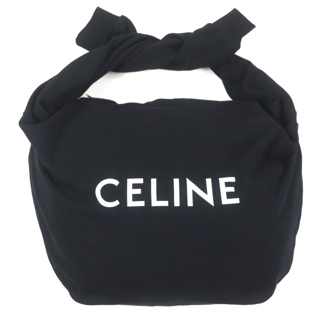 Excellent CELINE Shoulder Bag MEDIUM SWEAT BAG logo print crossbody bag mens Used
