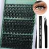 Thick Curl D Curl Single Cluster False Eyelashes 10-16Mm Activity Diy Segmented Grafting Natural Hair