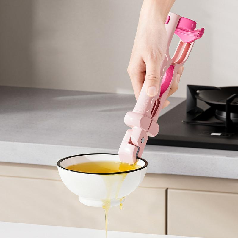 Multi-Purpose Anti Scalding Clip Plastic Handle Heat-Resistant Anti-Hot Bowl Plate Clips Non-Slip Creative Dish Lifter Clamp