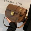 2026 Seas New Fashiable Saddle Bag Women's Bag Casual Versatile Retro Single Shoulder Crossbody Bag