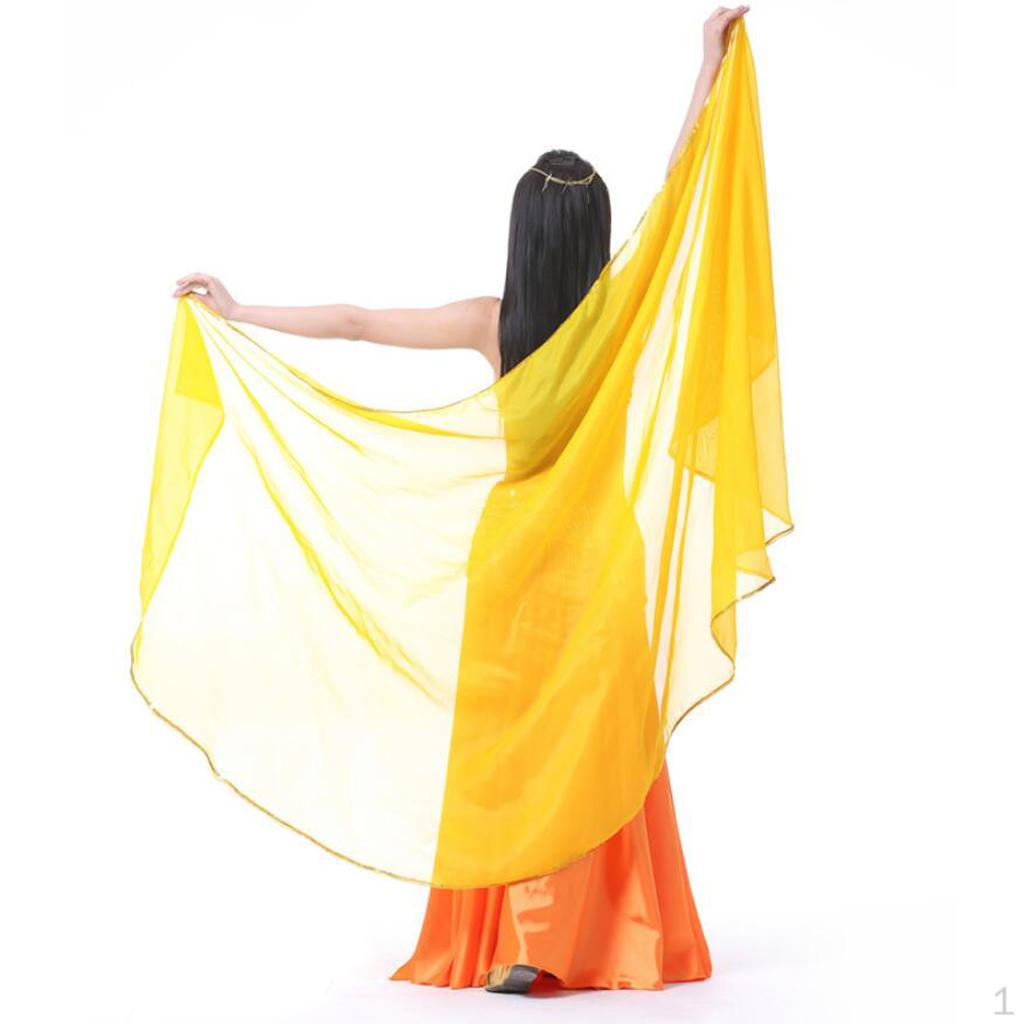 

Belly Chiffon Gauze Sequin Scarf Crop Hip Coat Yellow