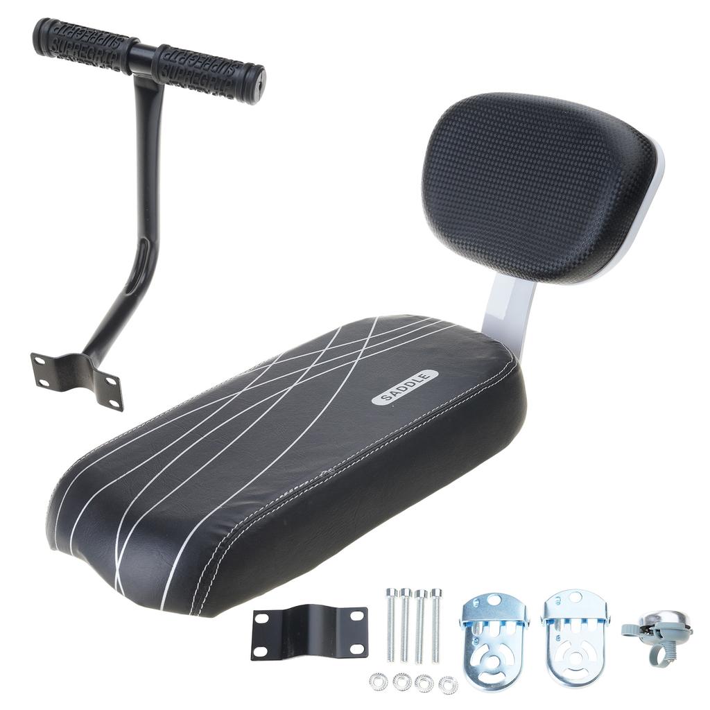 Bicycles Child Safety Cushion Rear Seats Cushion Back Seats Set Including Cushion Handrail Footrests Backrest Armrest