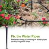 500Pcs Drip Irrigation Support Stakes for 1/4 Inch Hose Durable Garden Ground Rods for Efficient Watering Systems