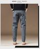 Men's Khaki Stretch Casual Pants - 2024 Spring/Autumn High-End Cotton Loose-Fit Overalls.