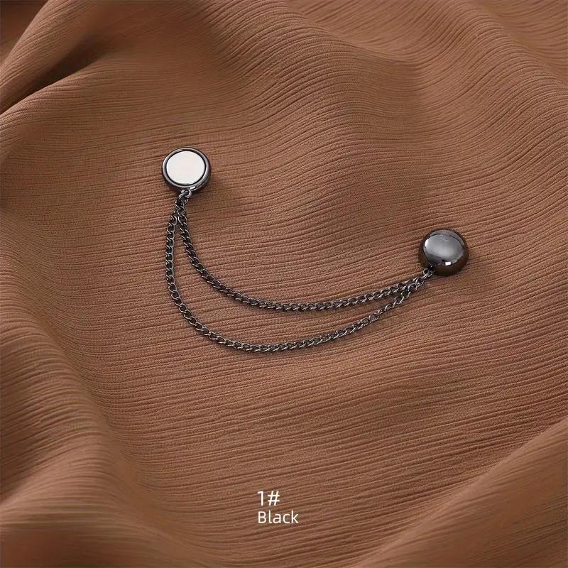 Multi-purpose Magnetic Clasp Set for Scarves, Shawls and Headscarves