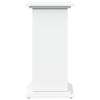 White Storage Pedestal 31 x 30 x 60 cm Engineered Wood