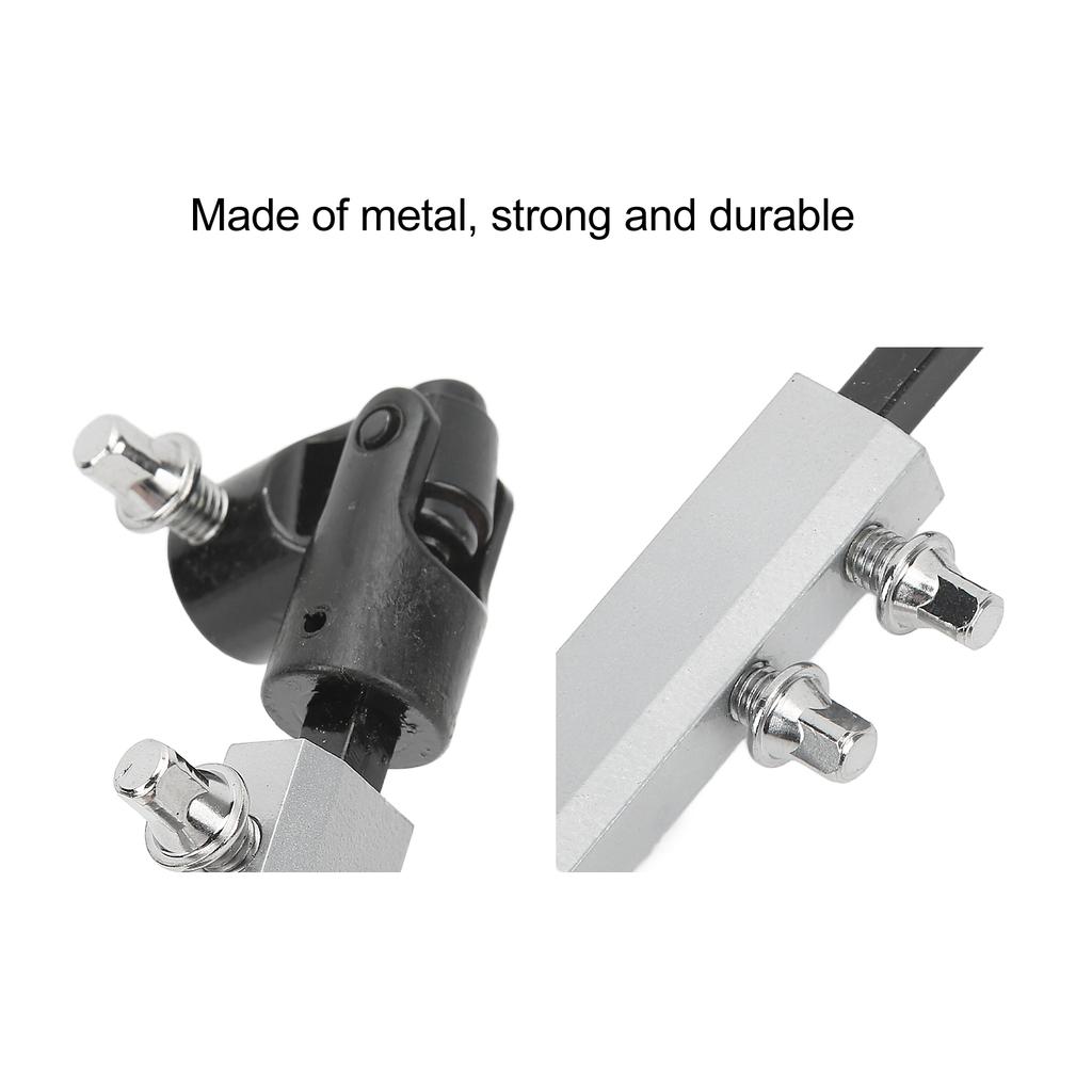 Double Drive Shaft Pedal Link Bar Replacement Professional Metal Driveshaft Connecting Rod