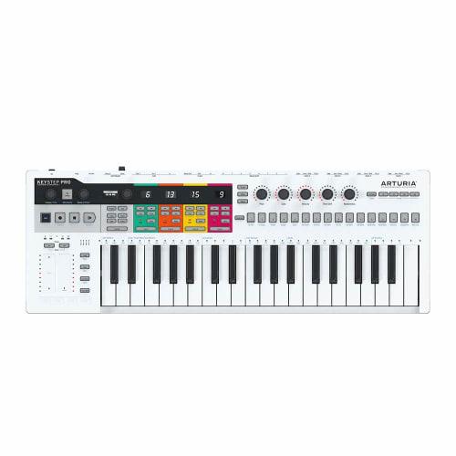 ARTURIA KeyStep Pro MIDI Keyboard Controller with Sequencer Function, USB CV/GATE Connection