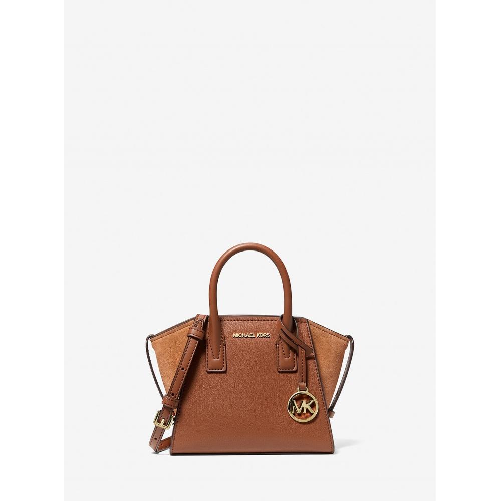 

Michael Kors Avril кожаная замшевая сумка-портфель Extra Small 35f4g4vc0l230 багаж F
