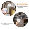 COB LED Wireless Under Cabinet Light with Remote Control Dimmable 3W Battery Night Lamp for Wardrobe Closet Bedroom Kitchen Lighting