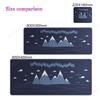 Space Mouse Pad Company Desk Mat Aesthetics 90x40 80x30 Pc Accessories Laptop Pad Large Table Mat Keyboard Deskmats Blue Office