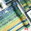 8 Styles DIY Decorative Scrapbooking Masking Tape Adhesive Label Stickers Tape Flower Leaves Washi Tape 12 Rolls/Set