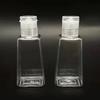 30/60ml Empty Refillable Bottle Flip Cap Portable Trapezoidal Plastic Bottles Travel Bottle Cosmetic Lotion Squeeze Bottles