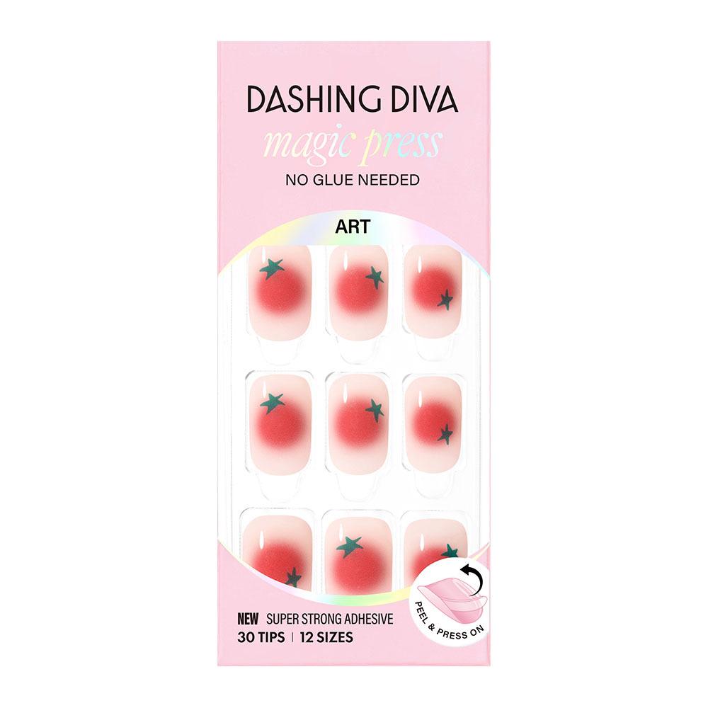 

DASHING DIVA Magic Press Nail/Pedi 62 types mini tomatoes