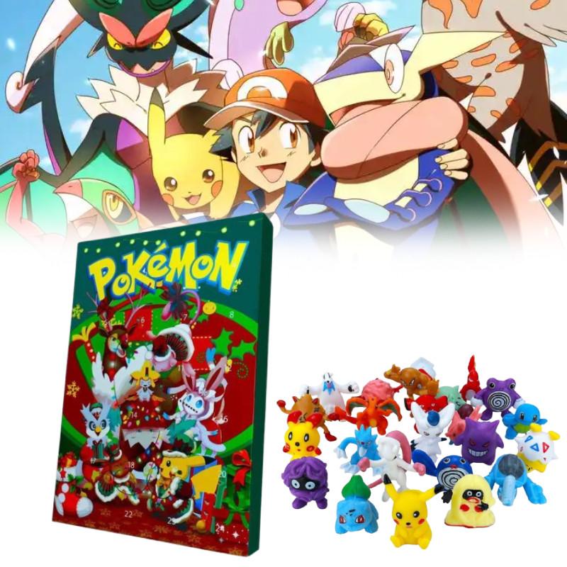 Holiday Christmas Advent Calendar Blind Box For Kids Toy Gift Cartoon